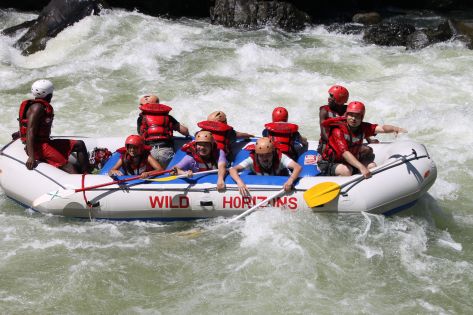 Our Wild Horizons raft