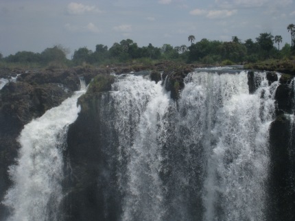 The Devil's Pool at the top of Victoria Falls